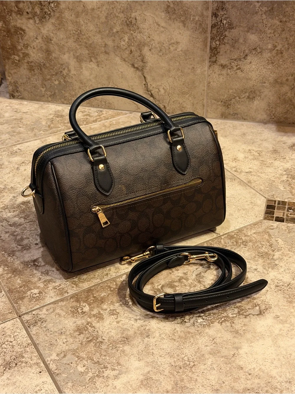 🖤🤎COACH NWOT Rowan Satchel Bag